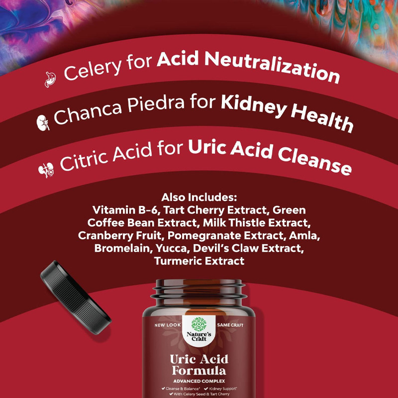 Adults Daily Kidney Cleanse & Uric Acid Support Tart Cherry Extract