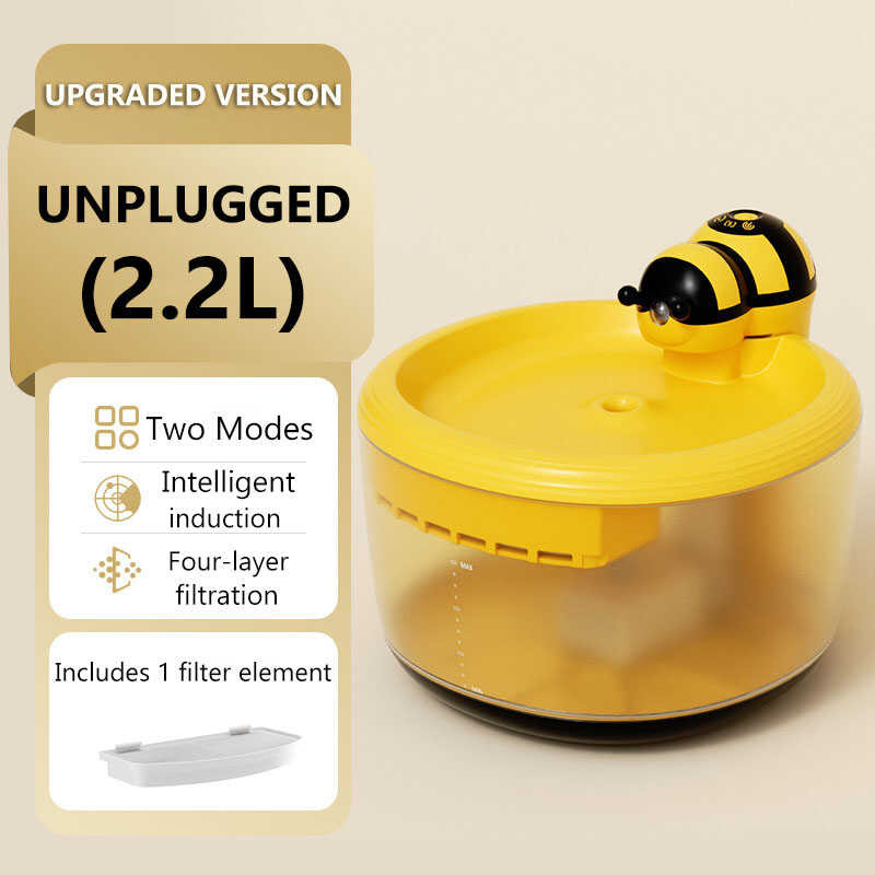 Fountain Cat 2.2L Automatic Dispenser Wireless Motion Sensor Smart Pet