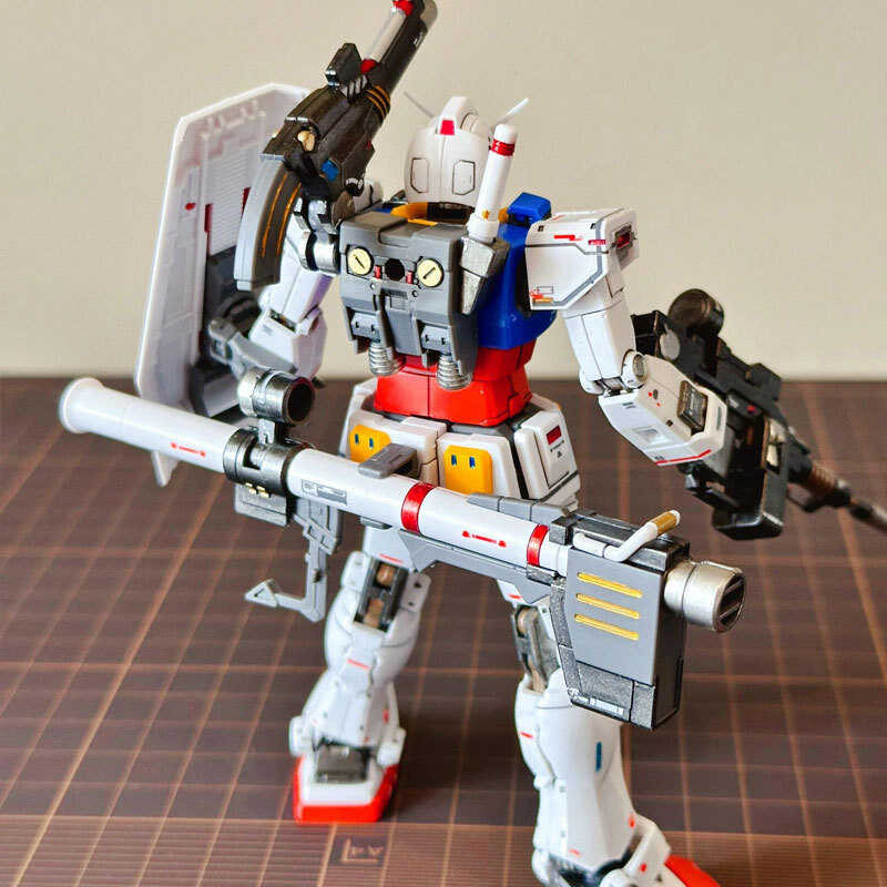 A HG 1/144 Assembly Kit GTO Genzu R6 Zaku 2 Type C6 Anime Action