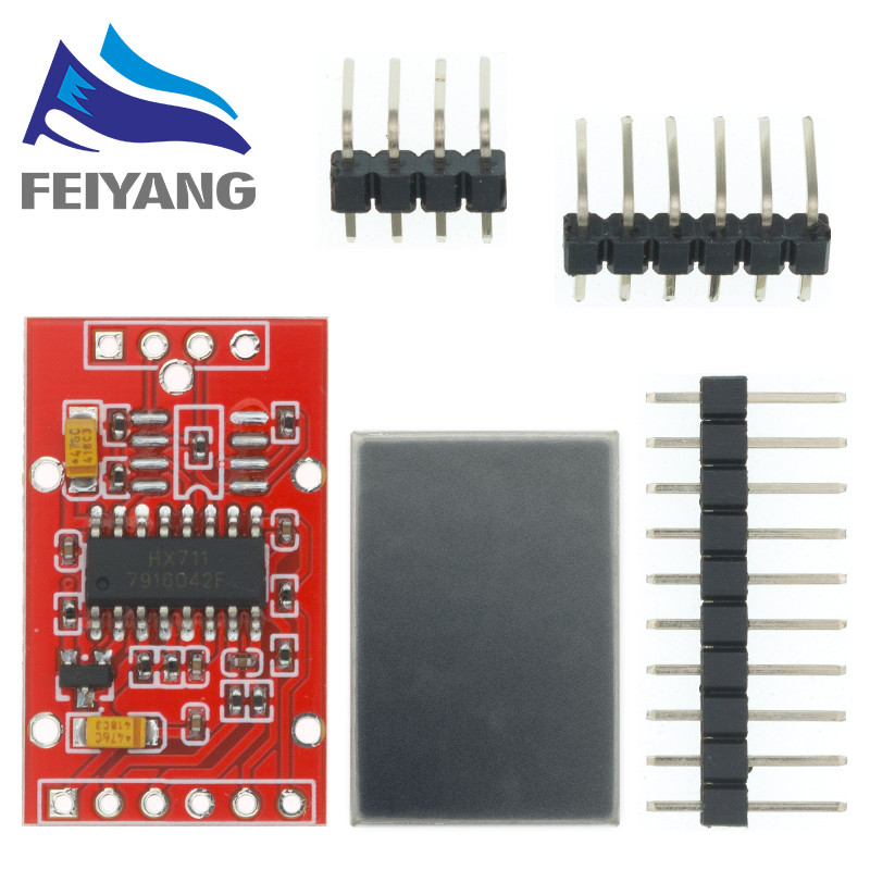 HX711 Dual-channel 24-bit A/D Conversion Weighing Sensor Module with ...