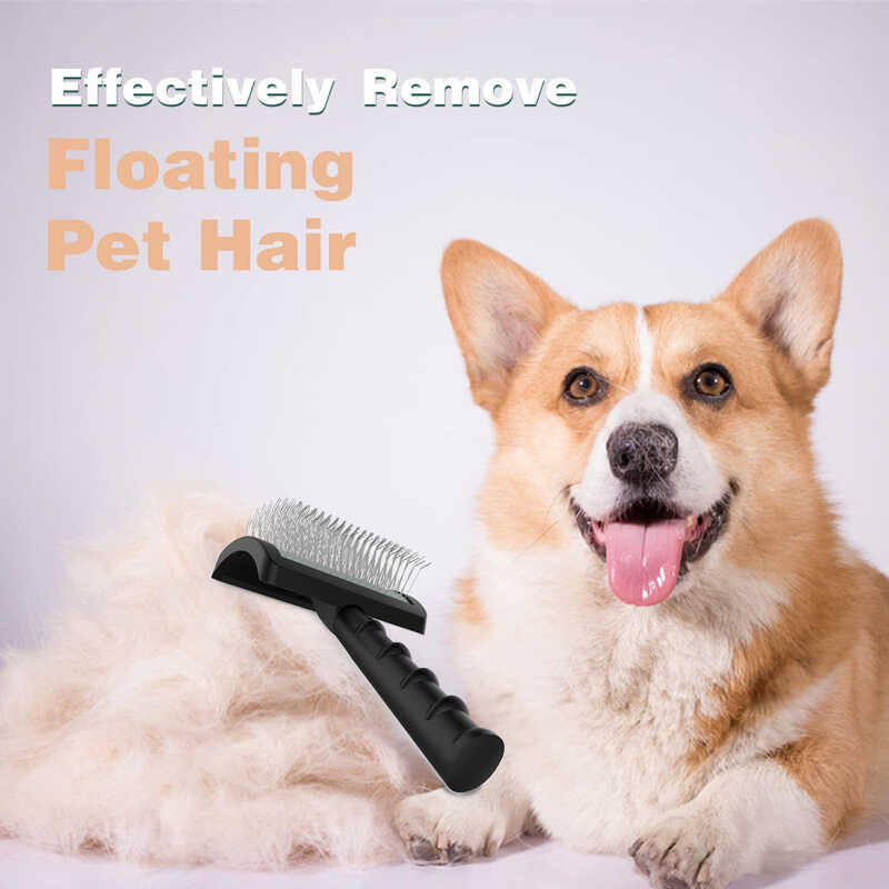 Pin Wire Slicker Brush Large Dog Pet Grooming Comb Deshedding Fur ...