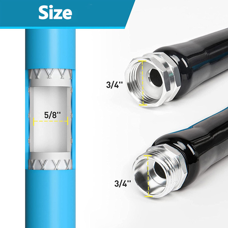 Watering Hose 3/4 Inch PVC Car Wash Garden Irrigation Pipe Plants Wer ...