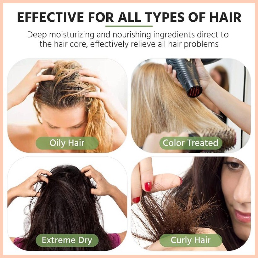 ⊙ ♠ [BUY1 TAKE1]500ml Sea Salt Coconut Shampoo AntiDandruff Refreshing