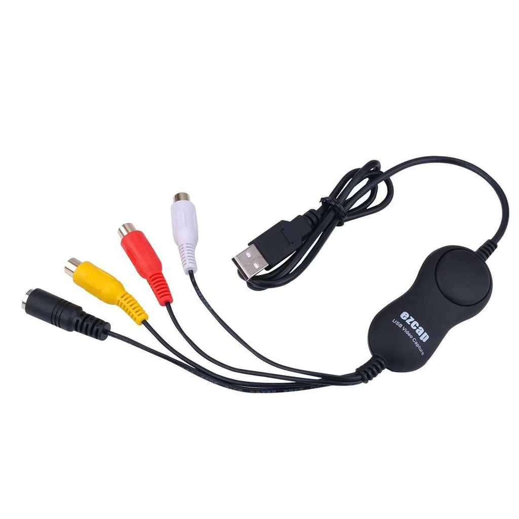 Cavo Adattatore USB A 3 RCA (2 Pezzi) – Maschio USB A A Femmina AV Composito, Per Cattura Video