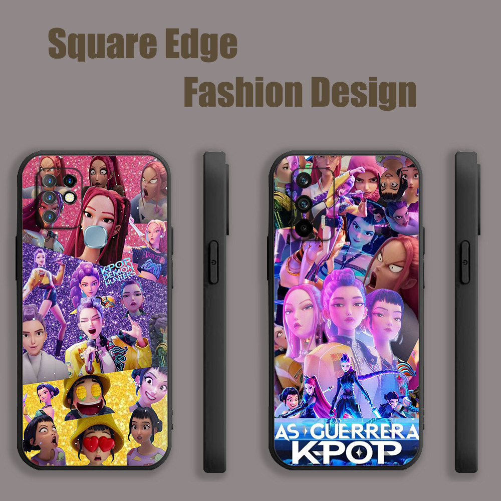 Casing For Realme 12 12X C17 C67 Narzo 50A 50 C61 kpop demon hunters ...