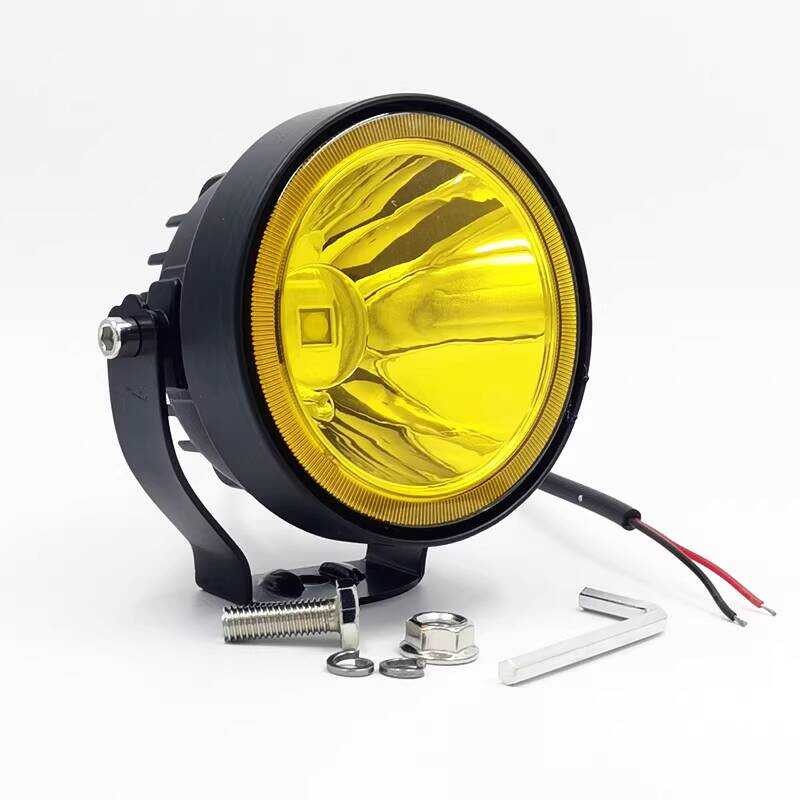 4 Inch High Bright Spotlight Small Sun LED Floodlight 12V Round Fog ...