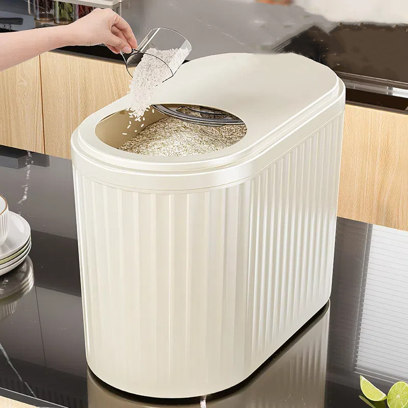 5/10/15KG Automatic Rice Dispenser Aesthetic Kitchen Essentials Rice ...