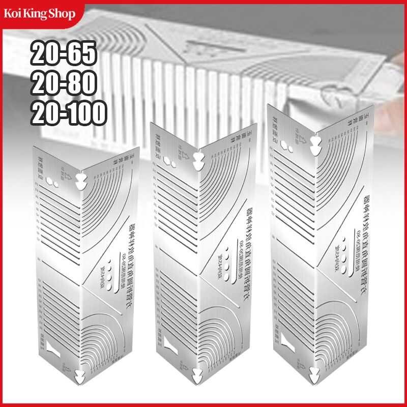 20-100Mm Stainless Steel Angle Ruler For Square Tube Corners - Welding ...