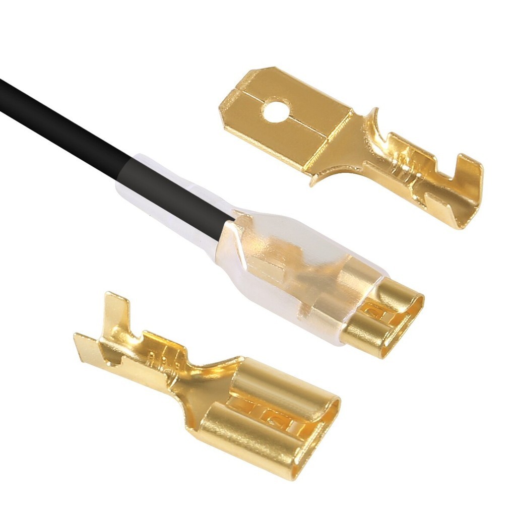 135/360/1000pcs Male Female Spade Connector Wire Crimp Terminal Block ...
