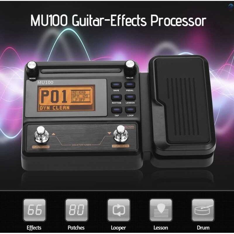 Monstermarketing MU100 Multieffects Processor Electric Guitar Effect