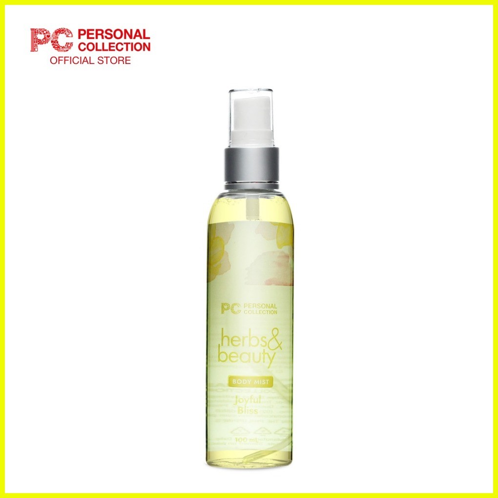 Herbs & Beauty Body Mist Joyful Bliss 100ml Personal Collection ...