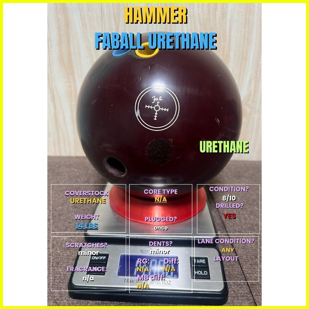 HammerBowlingBalls (USed/BNEW) Shopee Philippines