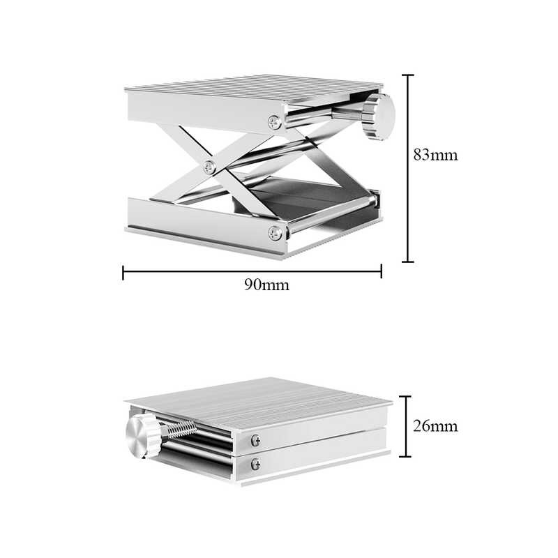 Aluminum Bracket Universal Alloy Adjustable Platform Lab Lift Stand ...