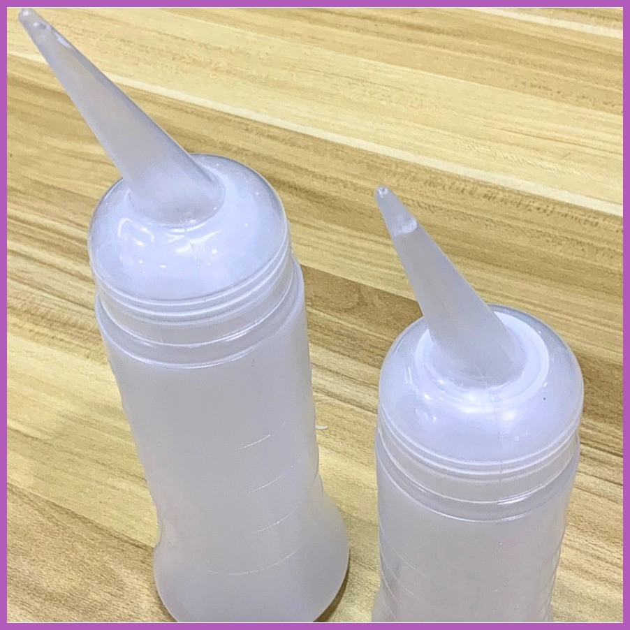 Hair Perm Container/ Small and Large Condiments and Sauce Squeeze ...