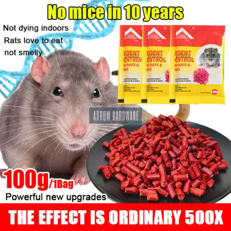 Killer Poison Lure That Mice Like To Eat Pellet Trap Repellant For Home ...