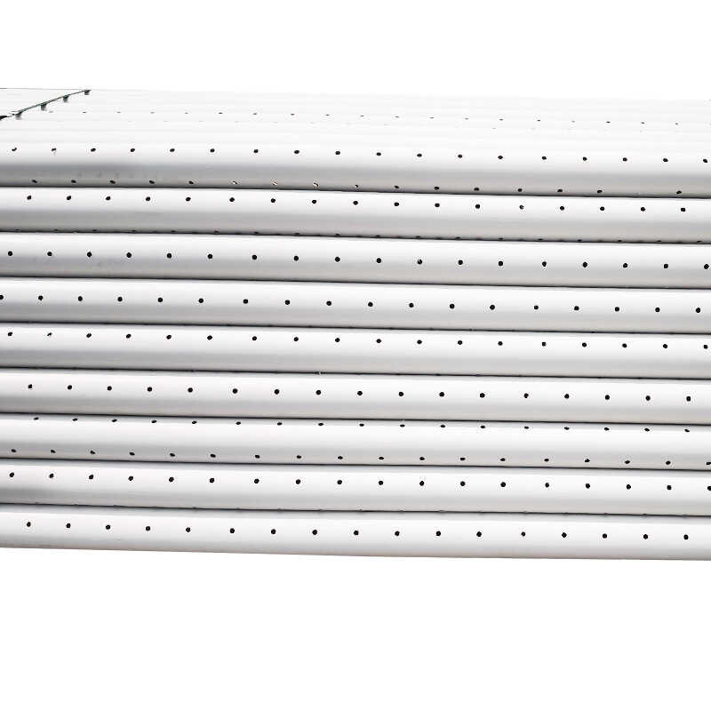 Perforated Drainage PVC Pipe PVC Open Hole Filter Water Pipe Garden ...