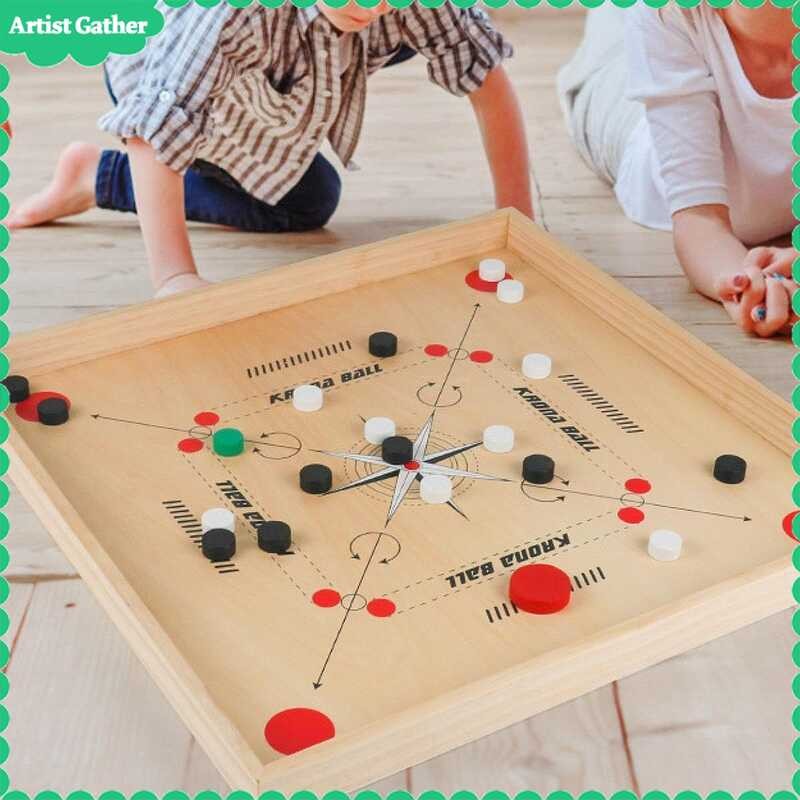 Artist Gather Carrom Board Set Board Game 18 x 18 inch Premium Hardwood ...