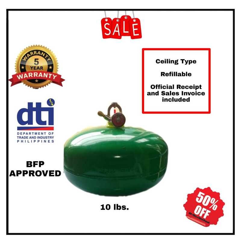 Ceiling Type HCFC 10 Lbs. Fire Extinguisher 4A5 | Shopee Philippines