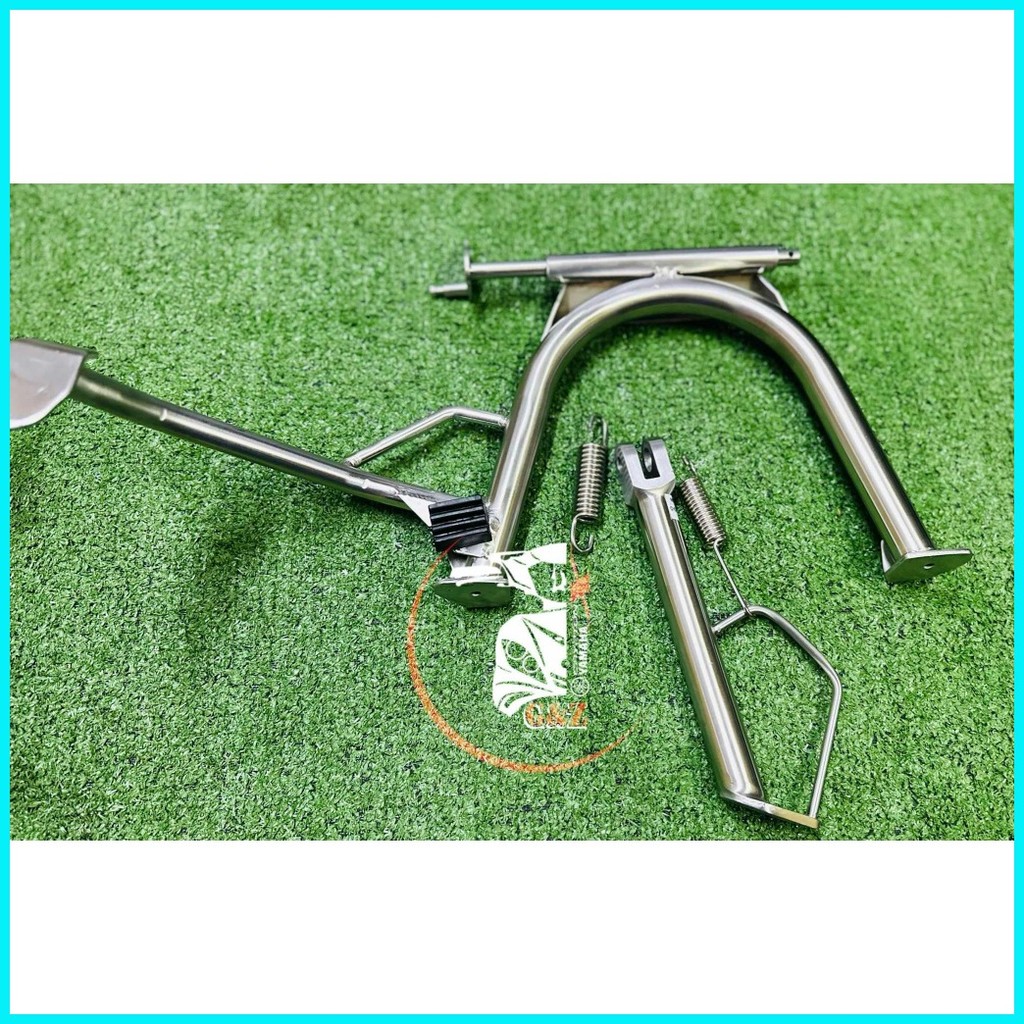 Honda Click 125/150 Stainless 304 cENTER STAND SET AND SIDE STAND(Sold ...