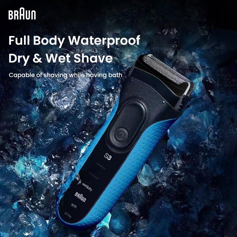 Braun S3 3010S Electric Shaver for Men Shaving Beard Machine High Speed ...