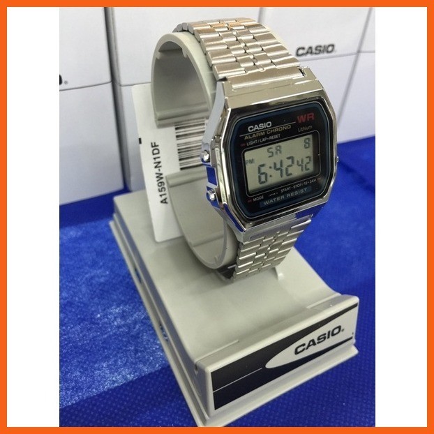 Casio a159 silver sale