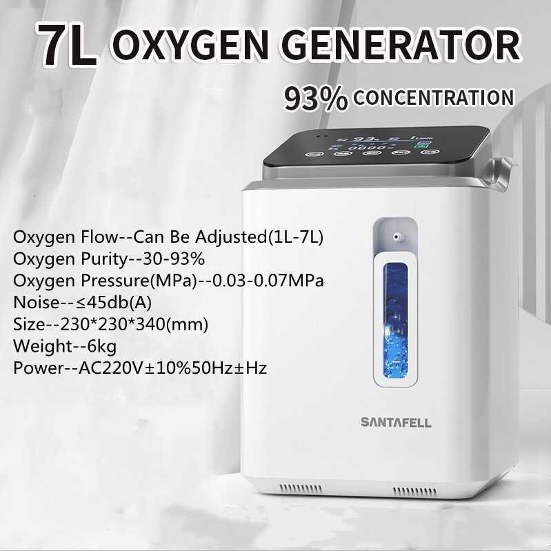 Oxygen Concentrator Portable 7L Gamit Ang Nebulizer Regulator Oxygen ...