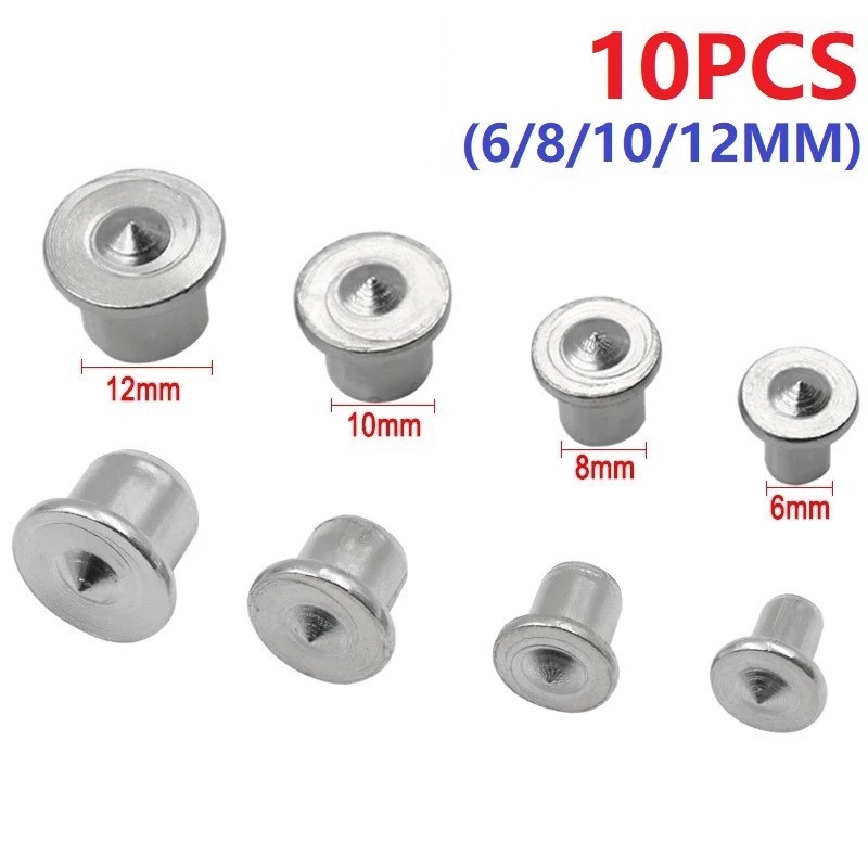 DEAL 10Pcs Dowel Centre Point 6/8/10/12mm Wood Timber Marker Hole
