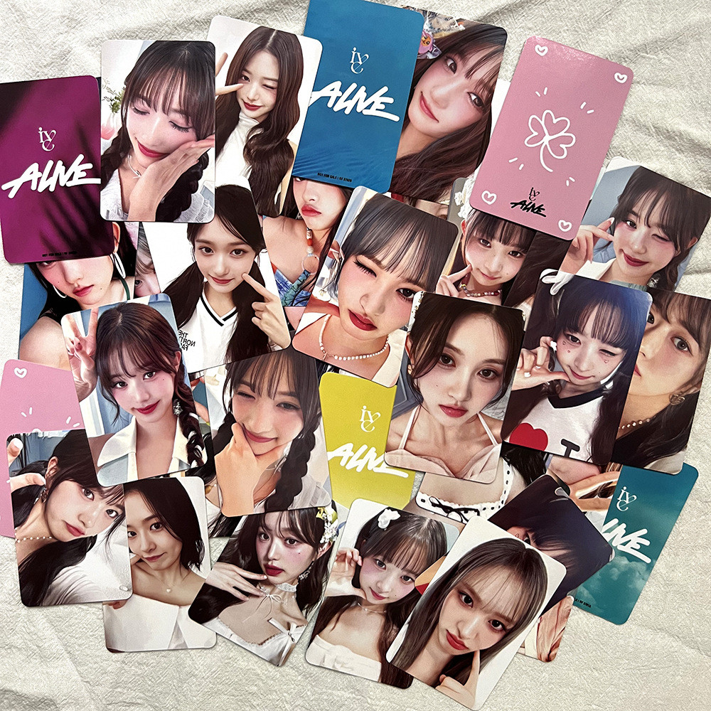 Kpop IVE New Album ALIVE TOWER Special Small Card Album Card Favorite ...