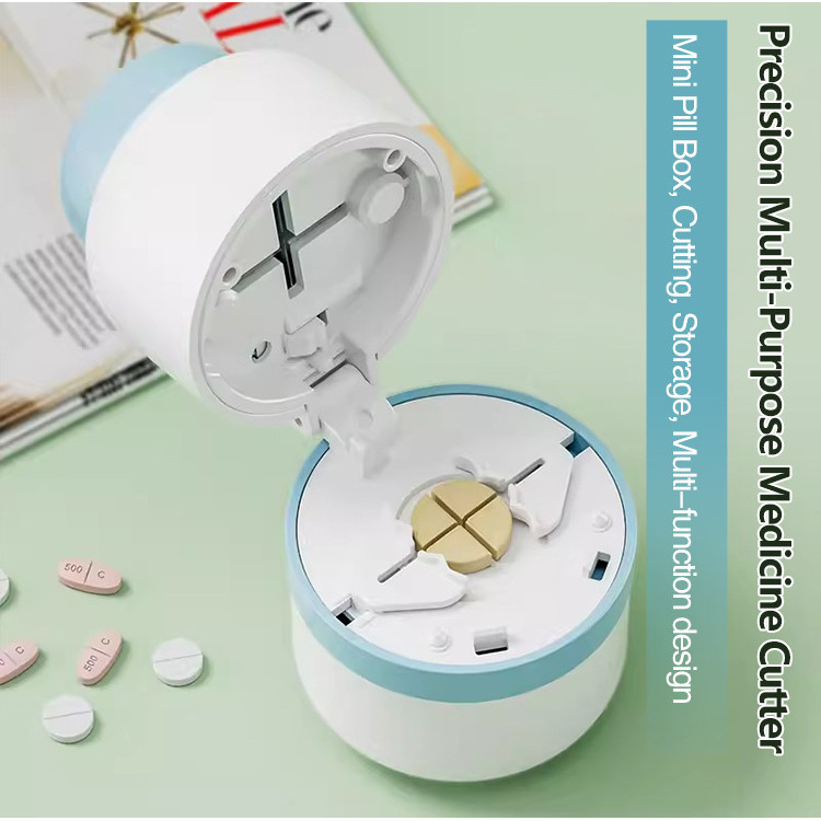 New adjustable four edge pill cutting machine with retractable