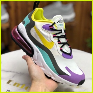 Nike air 270 react purple sale