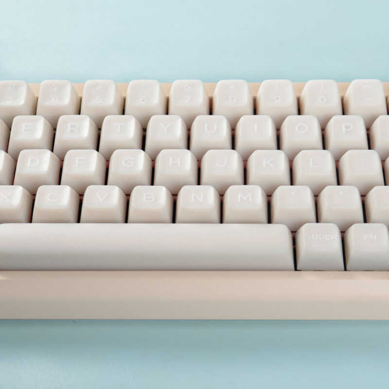 ZXH 142 Keys SA Profile Marble Themed Double Shot PBT Keycaps Milk ...