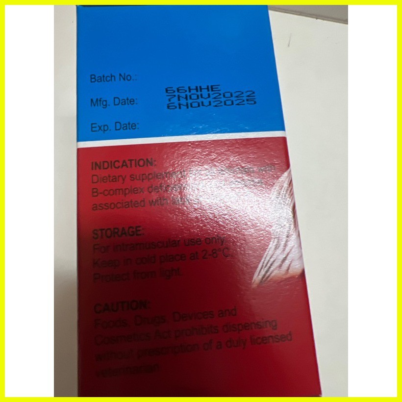 Belamyl 100ml Vitamin Plus Liver Extract (Vitamin Injection