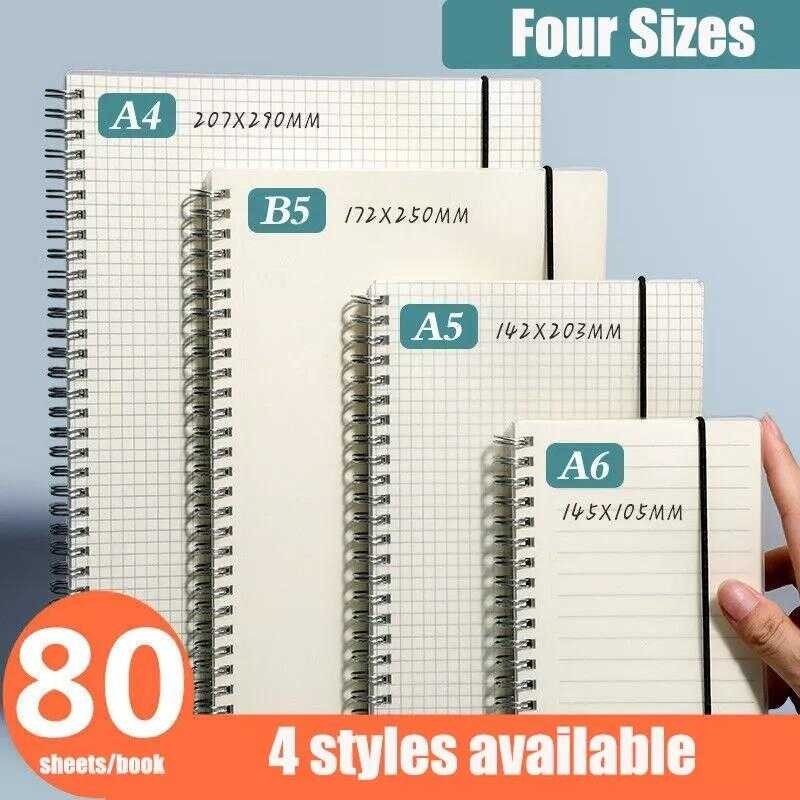 A6/A5/B5 Spring Notebook (Our Quality Is Better Than Others, Thicker ...