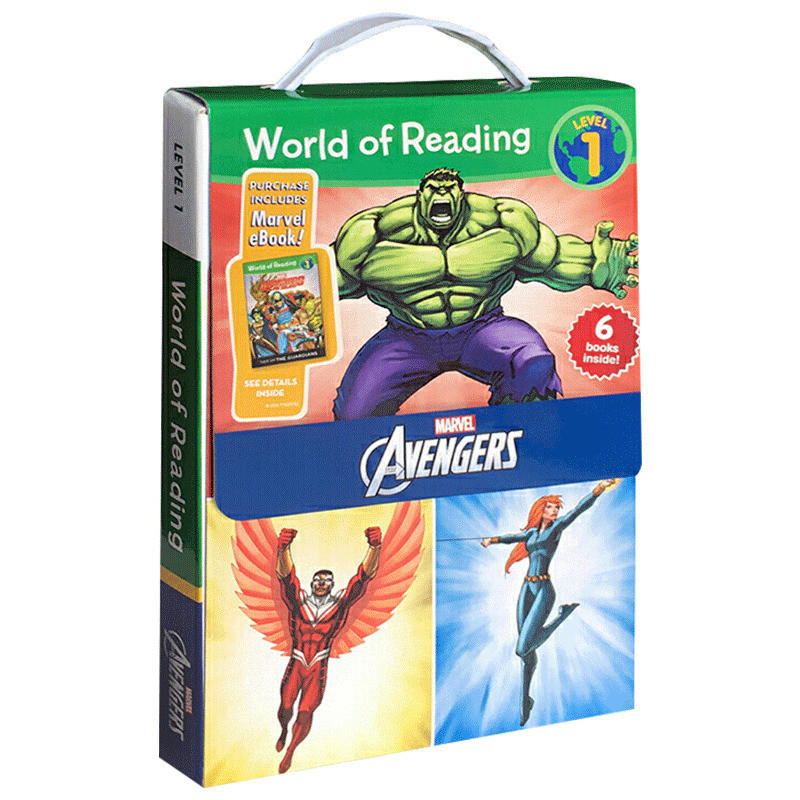 World of Reading Avengers Boxed Set Disney Reading World Graded Readers ...