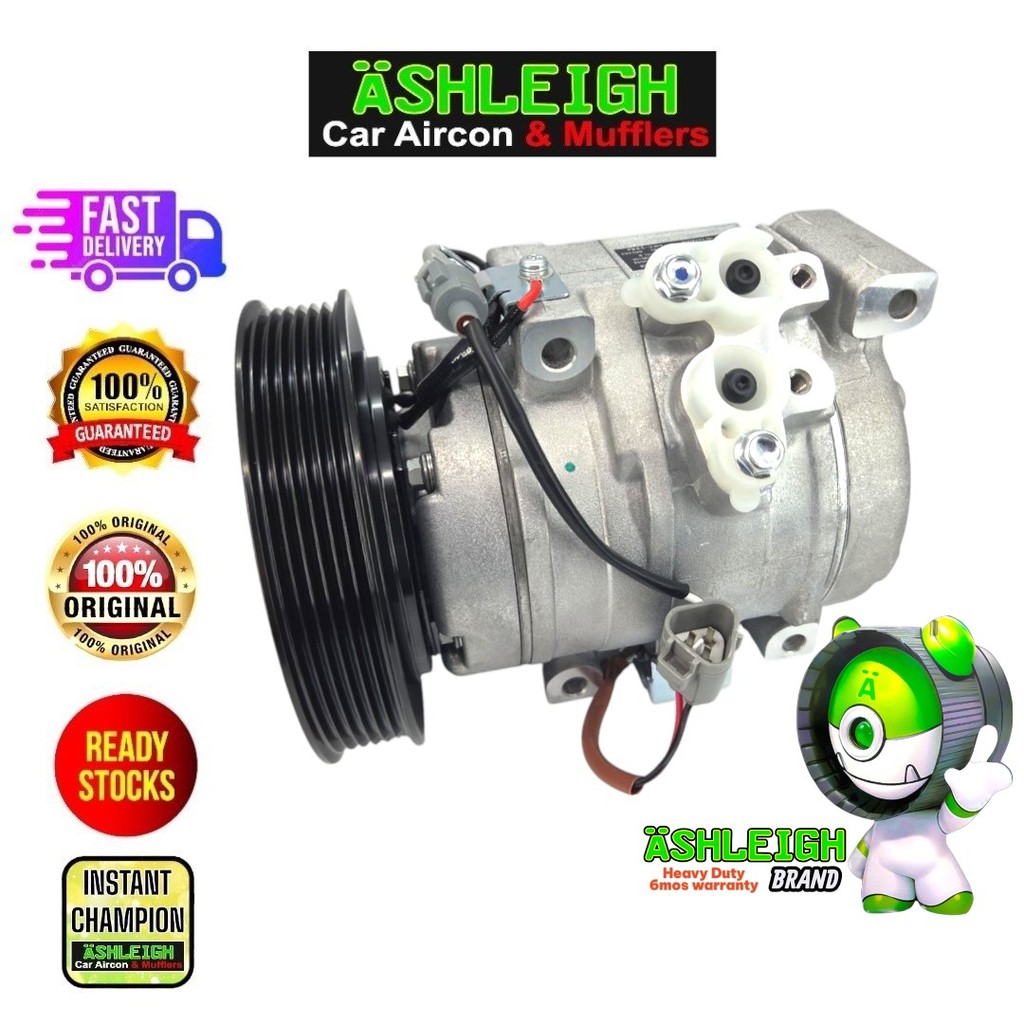 Dyna 2 10s15c Compressor Car Aircon parts (ASH BRAND) | Shopee Philippines