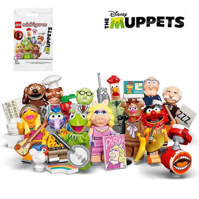 M Cod The Muppets Show Series 1 Minifigures Miss Piggy Kermit Animal ...