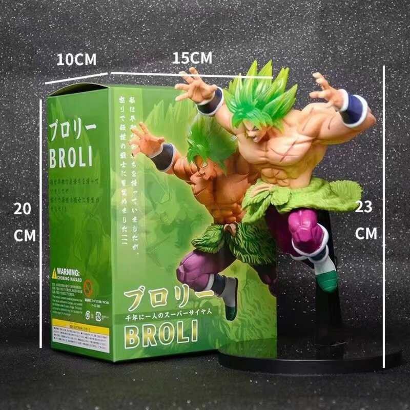 Dragon Ball Goku Legend Saiyan Roar Broly Anime Figure Model Ornament ...