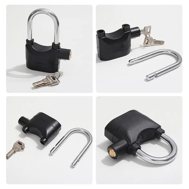 (COD) High Quality Alarm Lock Anti Theft Security System Padlock ...