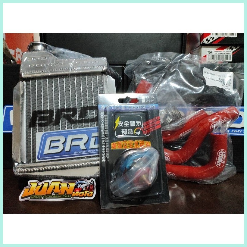 BRD 2Rows Radiator For Nmax/Aerox v1/v2 Click 125i/150i PLug N Play ...