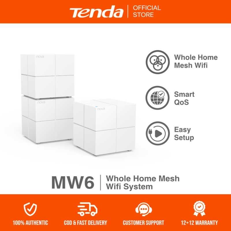 Tenda Nova MW6 AC1200 Dual-Band Mesh WiFi System