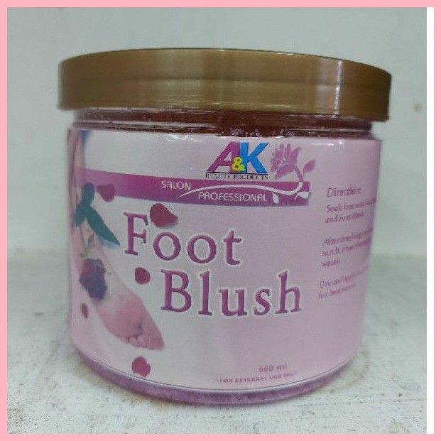 ♀ Foot blush (salt scrub) 500ml Shopee Philippines