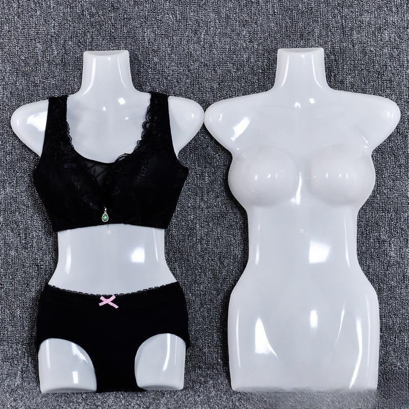 Adult Little White Lady Showcase Half Body Plastic Film Human Body ...