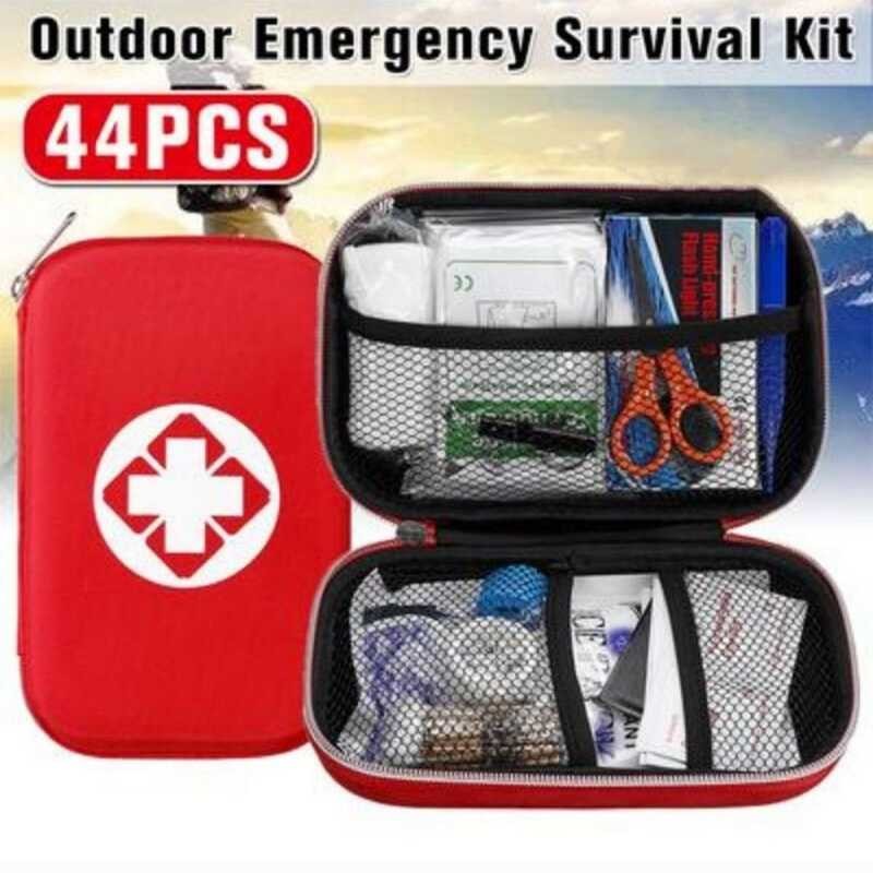 First Aid Kit Set Supplies 1St Medical Bag Office Health Box Emergency ...