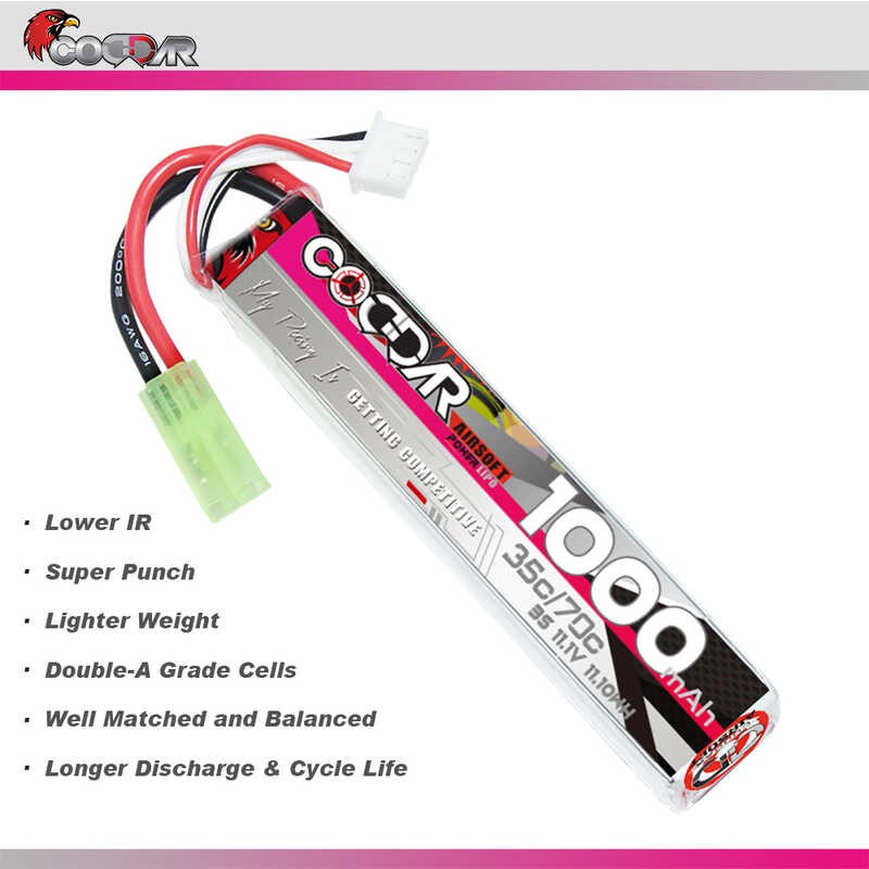 Coddar Eagle Krypton 1000mAh 3S 11.1V 35C Electric Toy Model Jinming ...