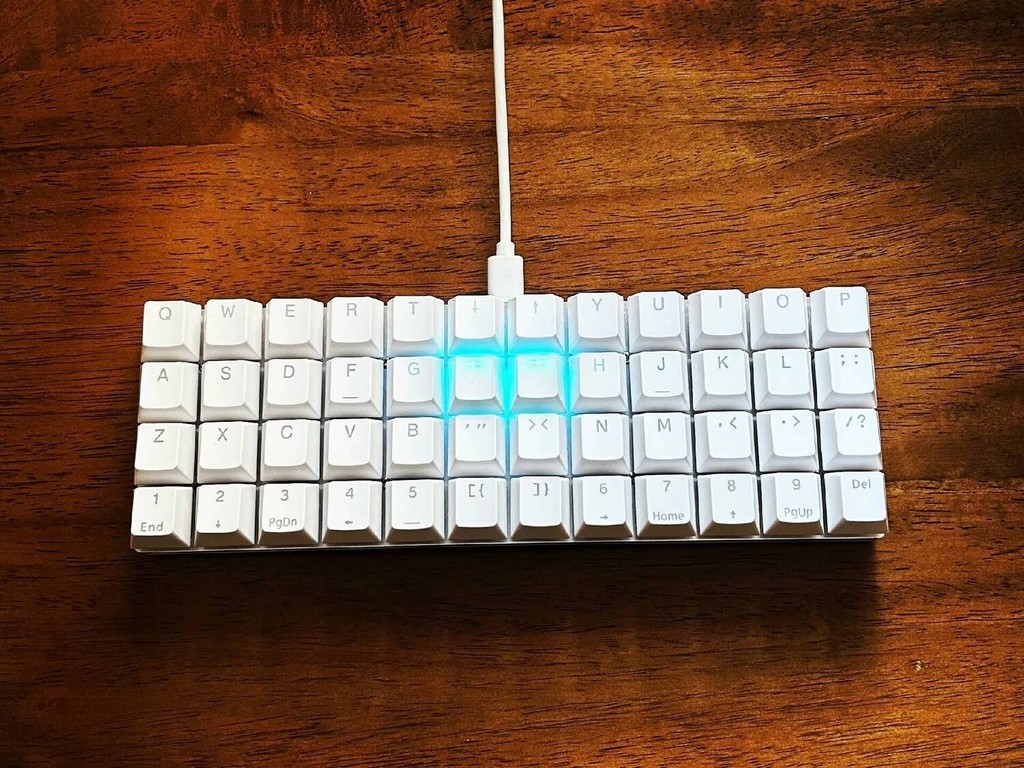 48 Planck Wired Keyboards Full 1u Orthogonal Inline Single Mode ...