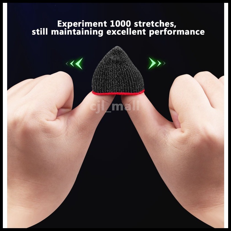 2-piece gaming finger cot, sweat proof professional gaming touch screen ...