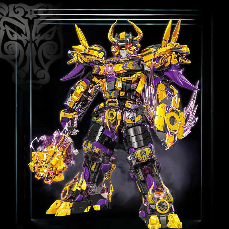 Ni Binuo Sun Wukong Ang Mga Building Blocks Deformation Robot Batang ...