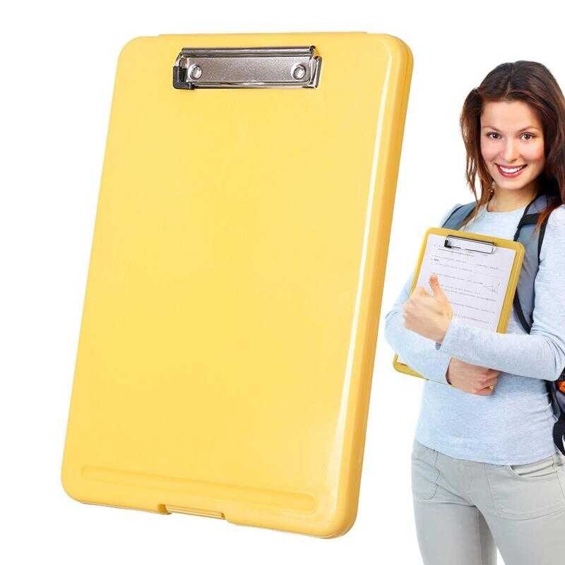 Folder Project File Box Paper Organizer Document Case For School ...