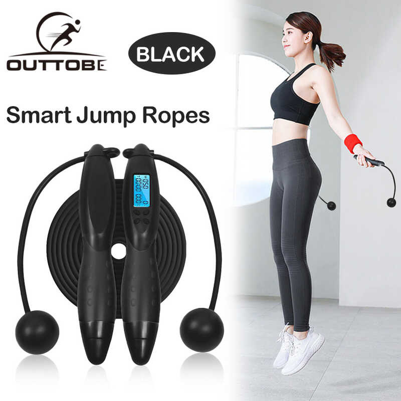 Rope Outtobe Smart Sport Skipping Electronic Calorie Counter Jump Ropes