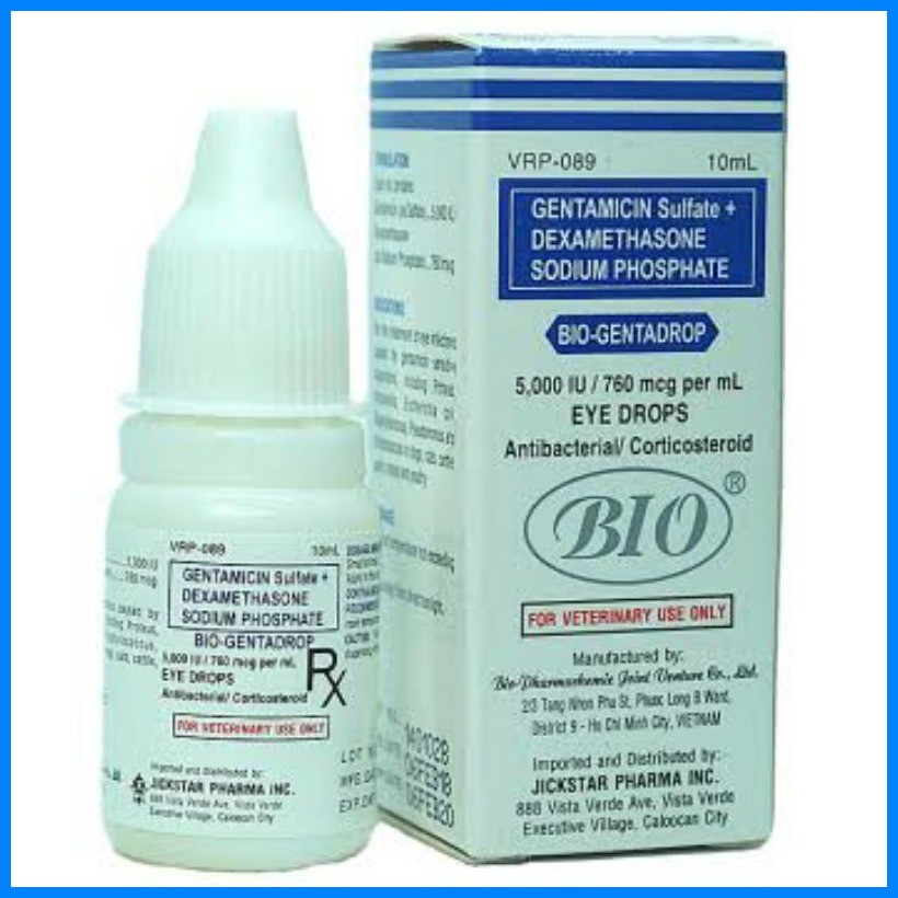 Bio-Gentadrop,10ml Eye Drops (Expiry - Dec.2024) | Shopee Philippines